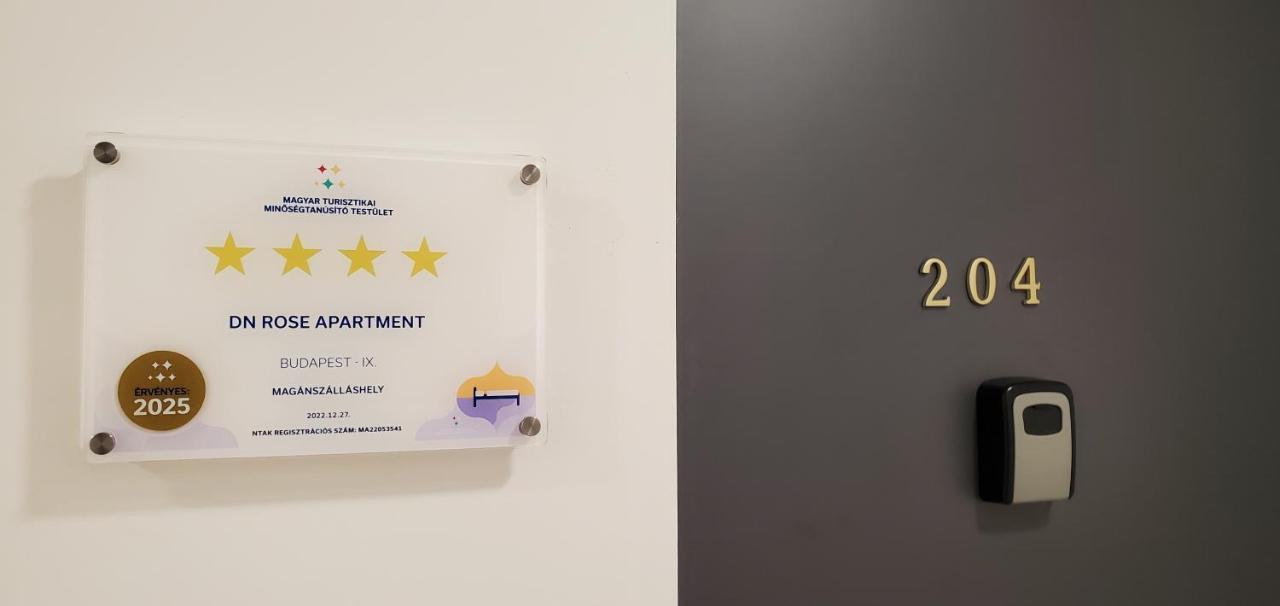 Dn Rose Apartmant Budapest Extérieur photo